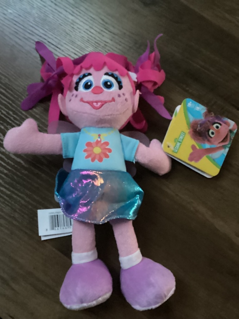 Sesame Street Abby Cadabby Plush Stuffed Animal Toy 8” New
